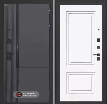 Входная дверь Лаб 2 Про 26 - Эмаль RAL 9003